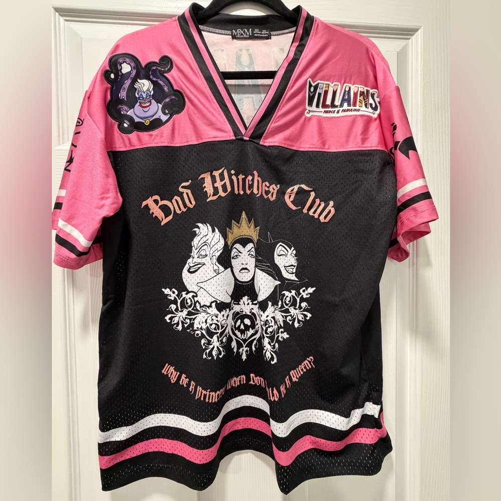 Pink and Black Bad Witches Club Jersey